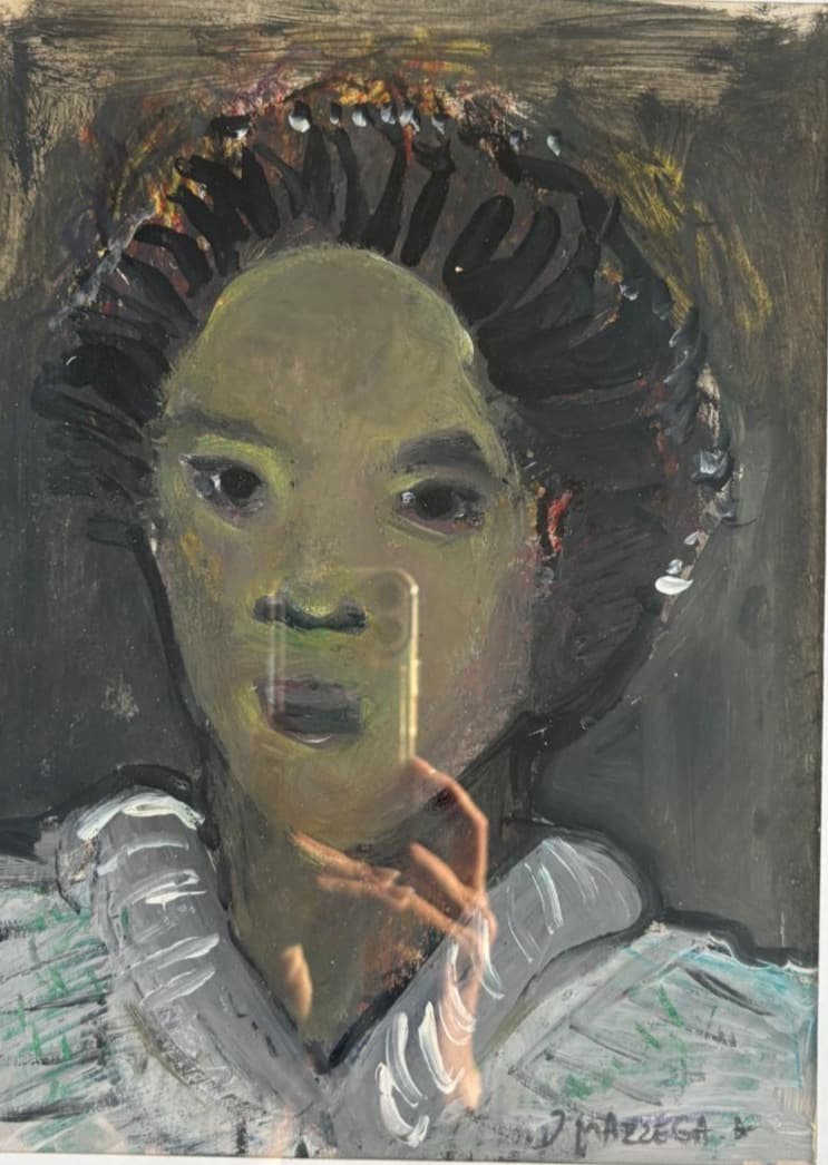 Chinoise (portrait) — Gouache